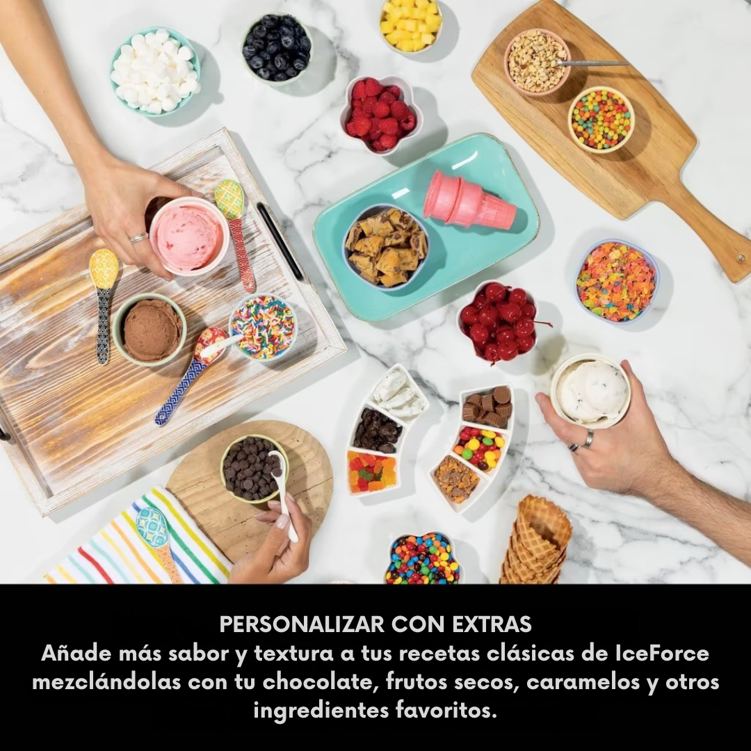 IceForce™ Helados Caseros sin Esfuerzo