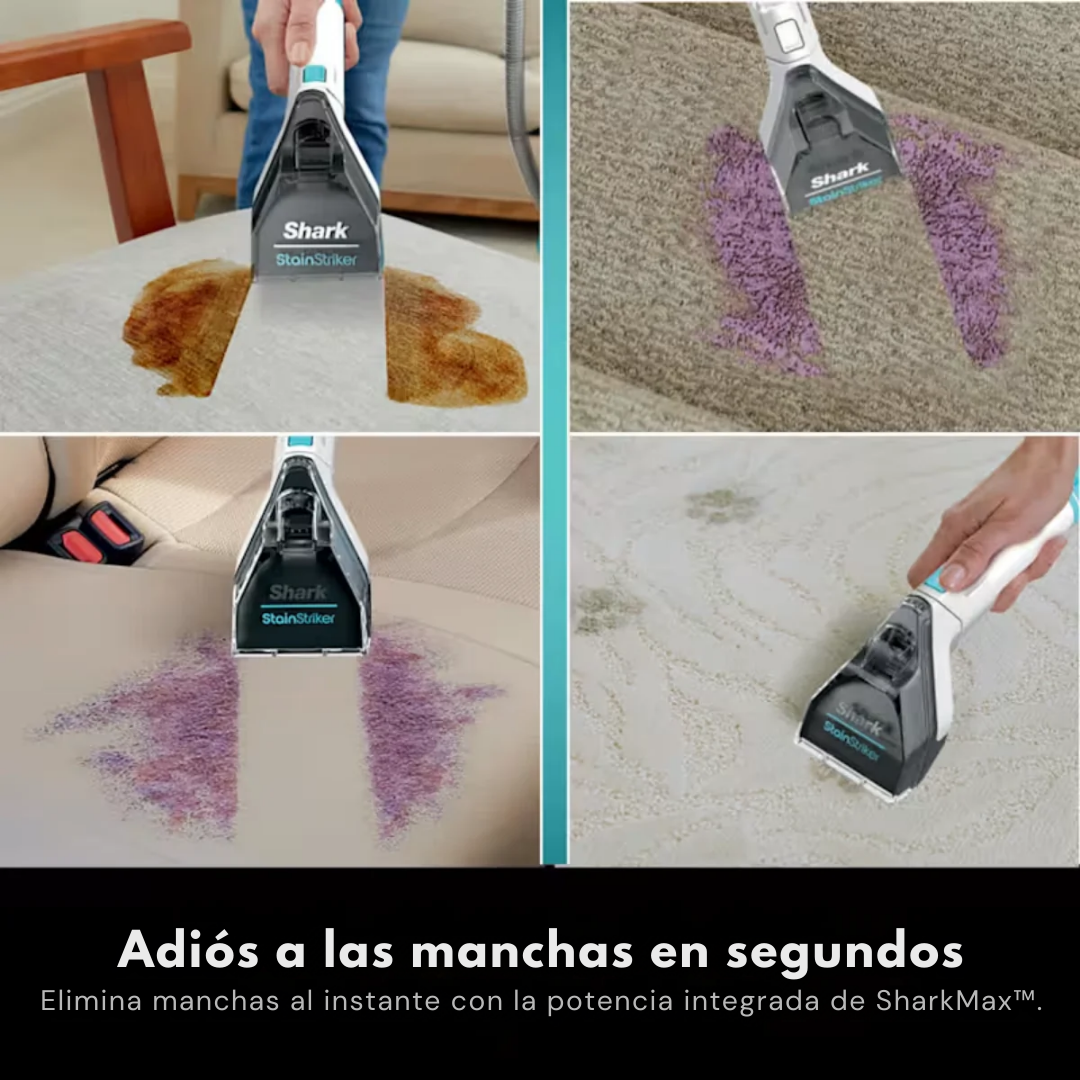 SharkClean Elimina Manchas al Instante