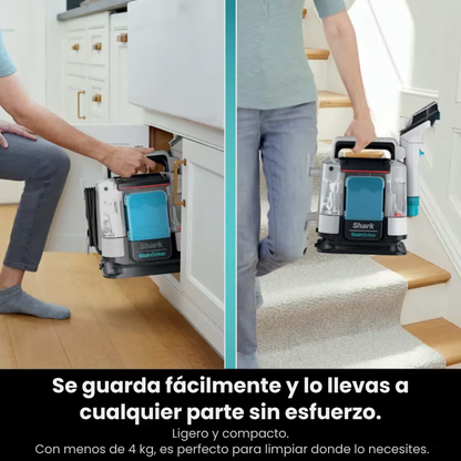 SharkClean Elimina Manchas al Instante