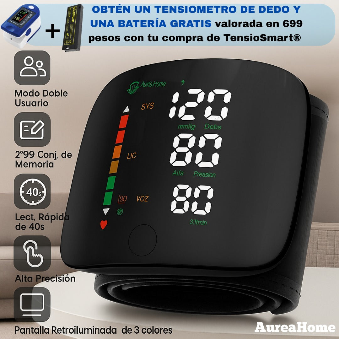 TensioSmart® Tu salud en un pulso