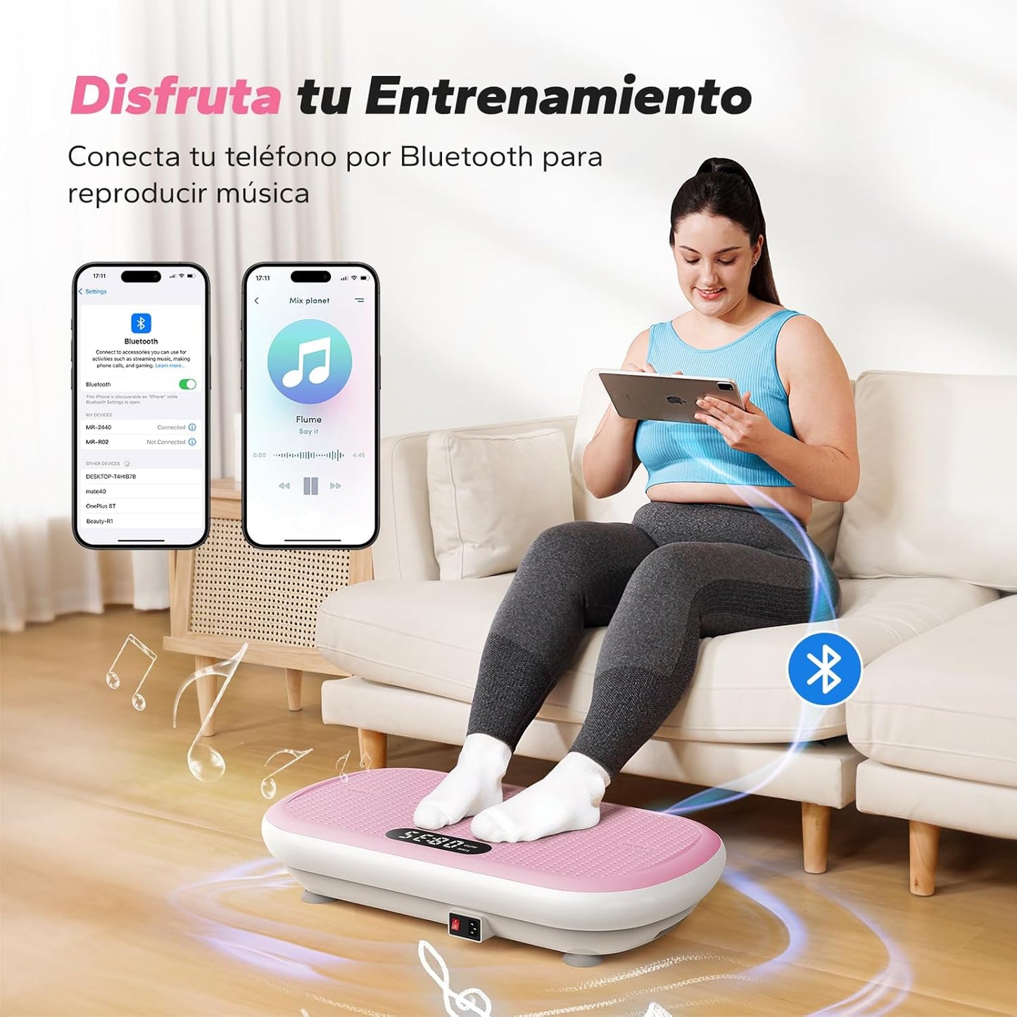 VibraFit Pro™ Tu cuerpo, activado al máximo